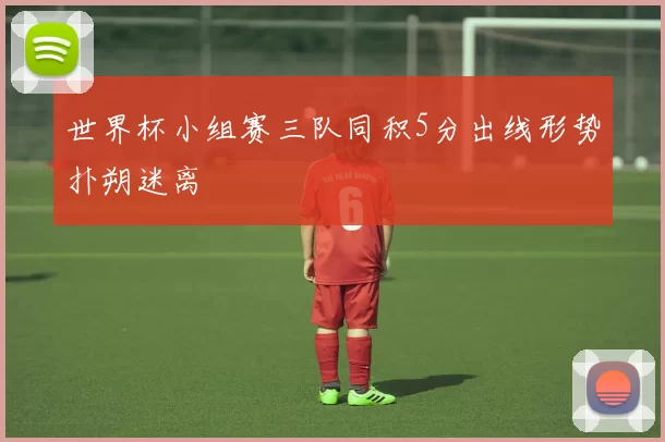 世界杯小组赛三队同积5分出线形势扑朔迷离
