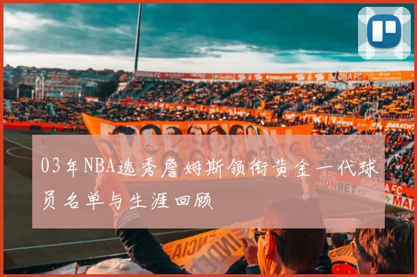 03年NBA选秀詹姆斯领衔黄金一代球员名单与生涯回顾